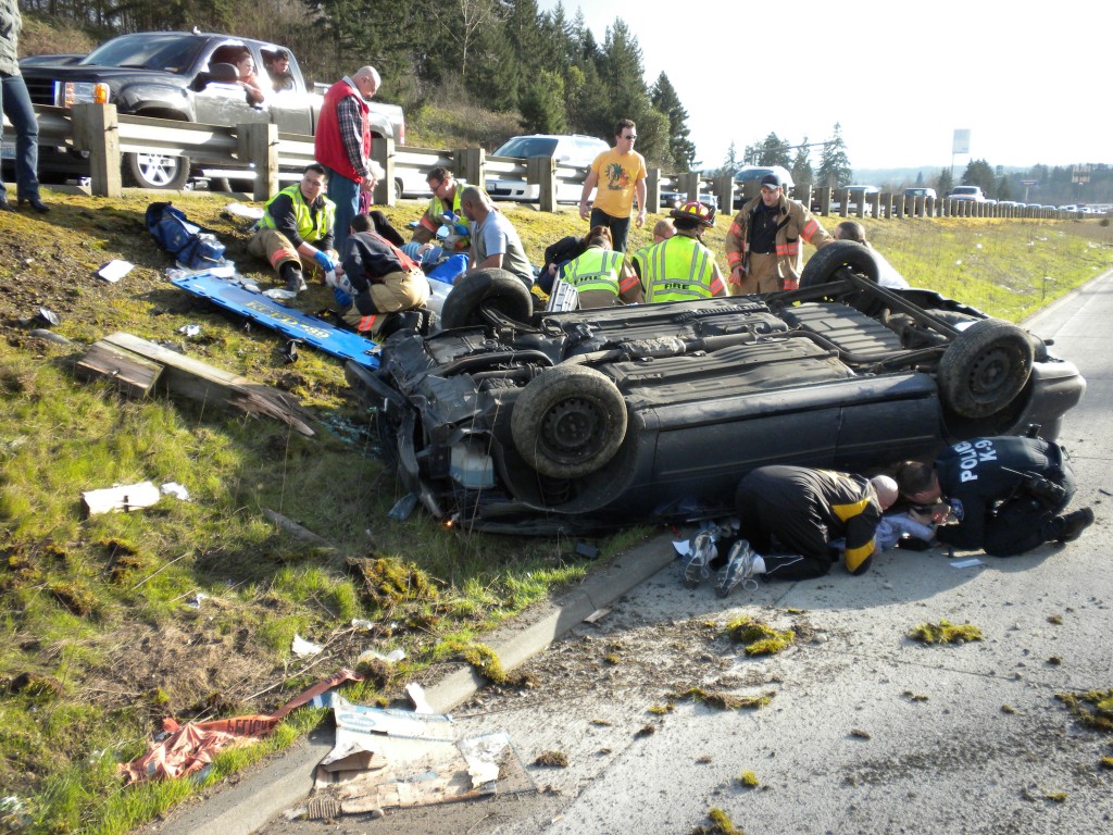 Truck_tire_causes_car_crash_I-5_Washington_ColuccioLaw