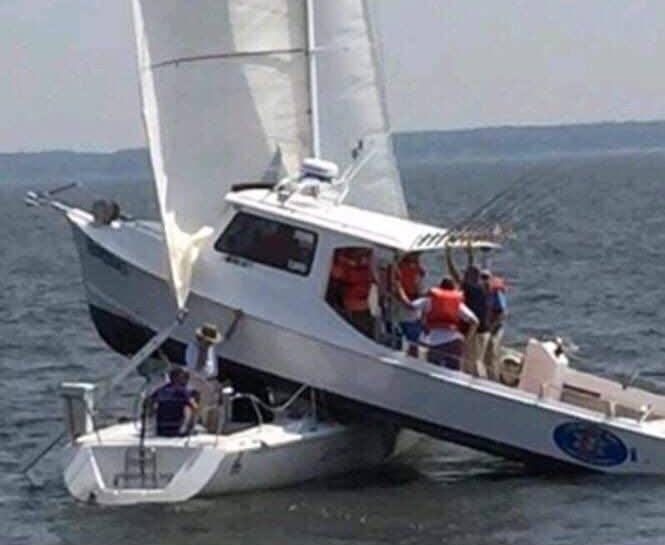 Accident on the Chesapeake: When Boats Collide