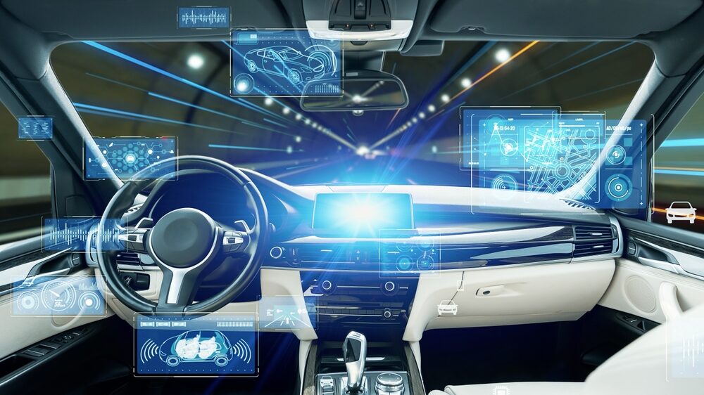New Regulations Discussed for Driverless Cars in Texas interior of driverless autonomous car on roadway