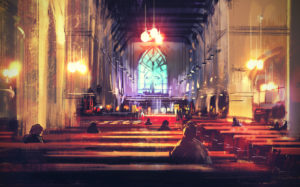 interior view of a church