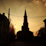 Dark catholic church