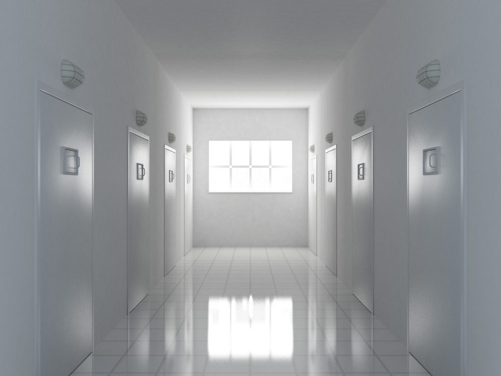 illustration of a corridor