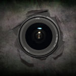 Hidden camera lens exposed