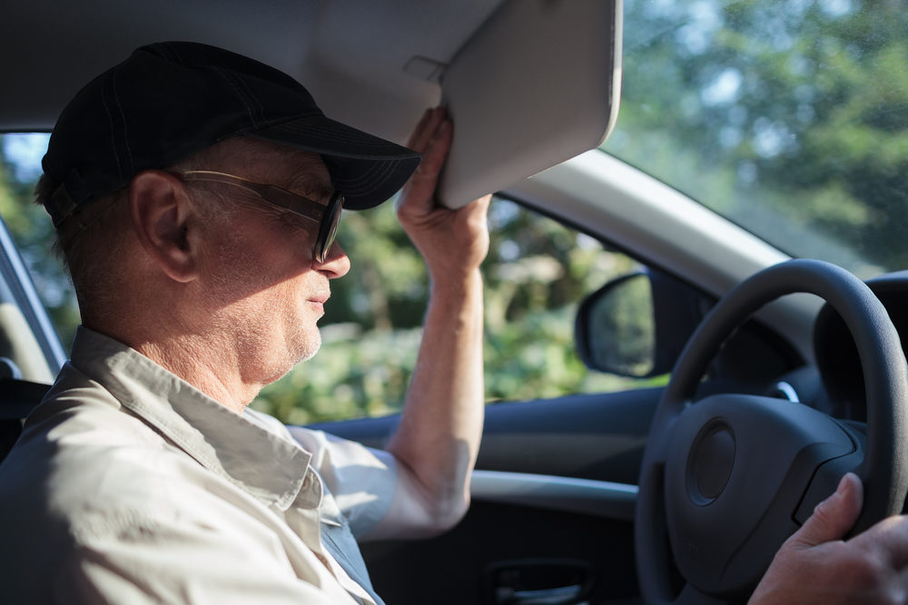 Car Accidents Caused by Sun Glare