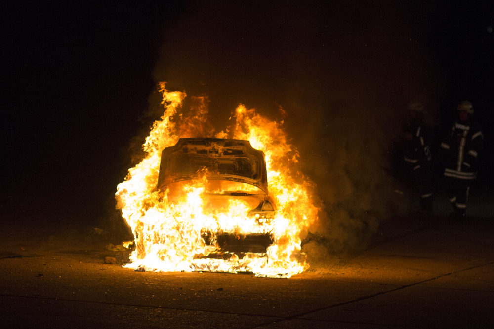 One Found Dead in SUV after Fiery Crash on Richmond Pkwy near Parr Blvd