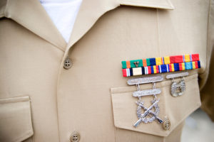 marine uniform honors