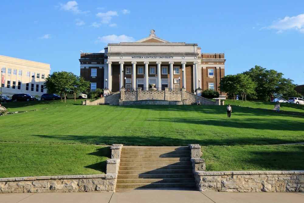 The Van Meter Hall inside the Western Kentucky University.