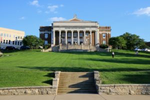 The Van Meter Hall inside the Western Kentucky University.