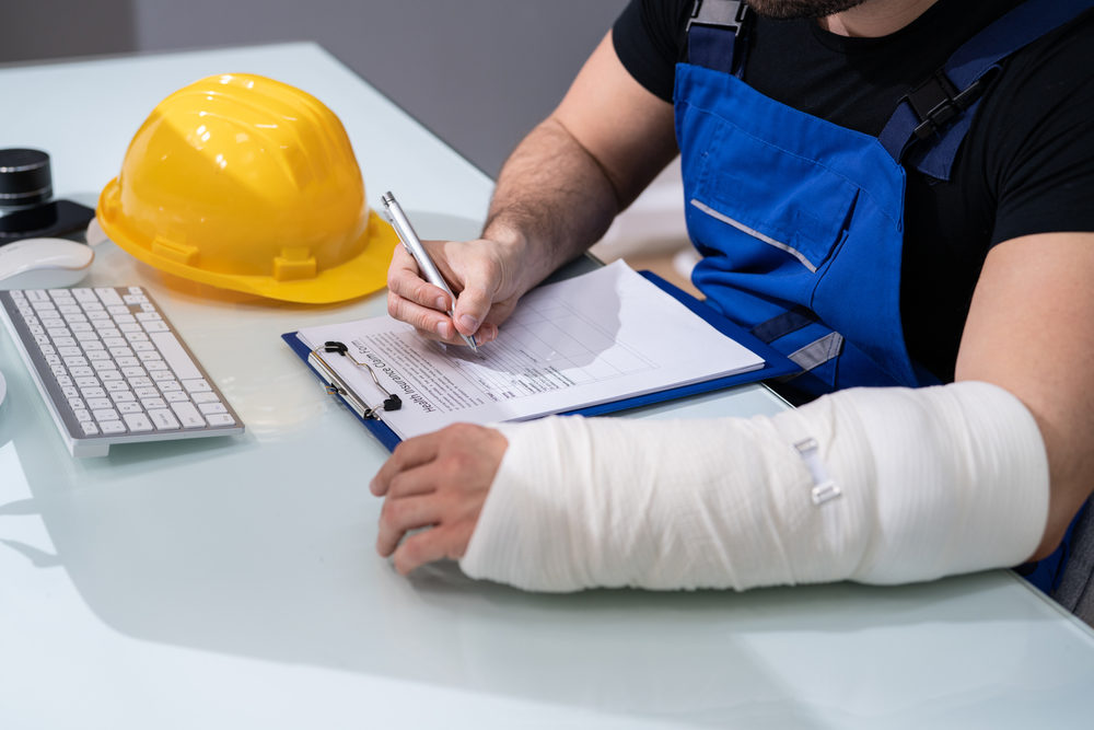 Worker Accident Insurance Disability Compensation And Social Benefits