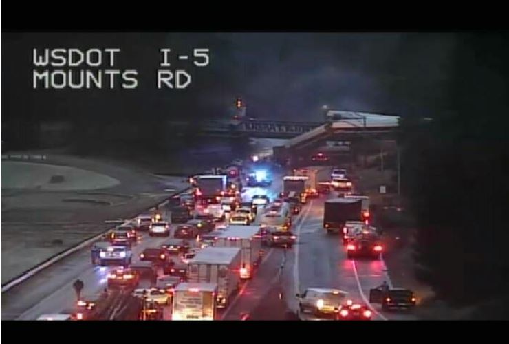 WSDOT-amtrak train derailment-Washington State