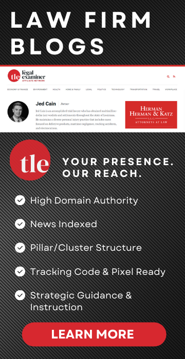 Law Firm Blogs. Your Presence. Our Reach. Click to learn more.