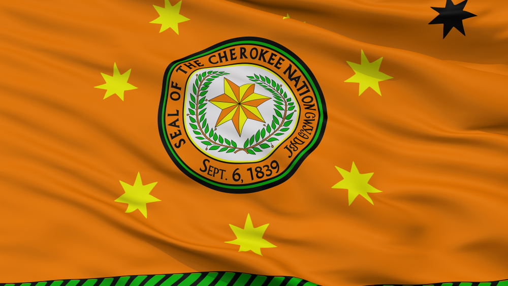 Cherokee Nation Indian Flag