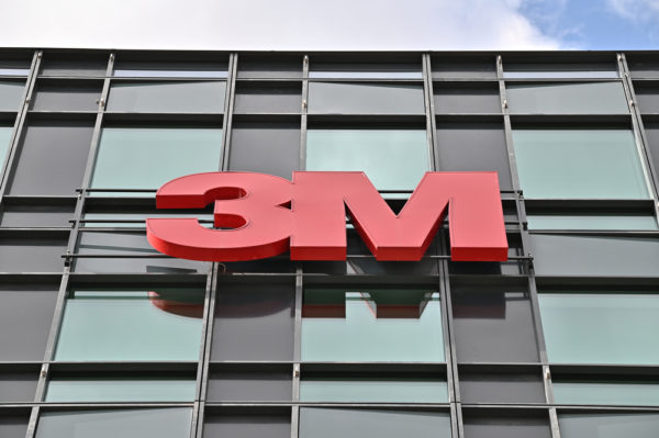 sign for the American industrial conglomerate 3M