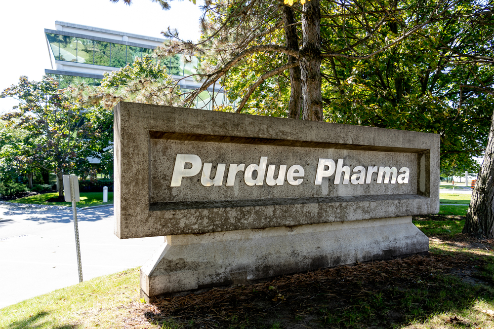 Purdue Pharma (Canada) Corporate office sign