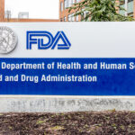 FDA Sign outside their headquarters in Washington DC