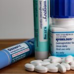 Ozempic, wegovy and Rybelsus semaglutide medications close up on wooden table
